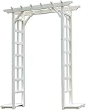 天然木製アーチ ウィステリア ウォッシュホワイト 幅183cm×高さ200.5cm×奥行40cm ARCH-WT200-WHT