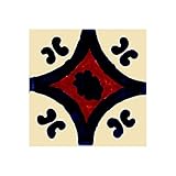【ノーブランド品】[3月下旬頃～]メキシカンタイル10ｃｍ角6枚セット R8022N