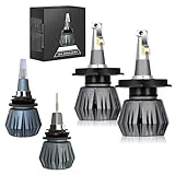 驚異の131,600カンデラ LEDヘッドライト/フォグランプ Hi/Lo切替式 (H1)