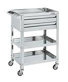 スーパーワゴン引出し２段仕様（自在４輪）　KMR-150C2SU