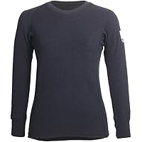 Amazon.co.jp: [ひだまり] 紳士用 長袖丸首シャツ 防寒インナー