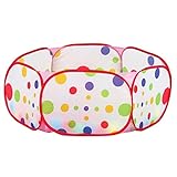 CA Mode(JP)　ベビーサークル 子供用ボールプール 折りたたみ式 子供の秘密基地 おもちゃ箱（カラーボール付かず）