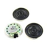 uxcell マグネットスピーカー　電気おもちゃ用 8 Ohm 0.5W 21mm ダイヤラウンド　　3個