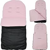 Footmuff / Cosy Toes Compatible with Maclaren Light Pink by For-Your-Little-One Ltd
