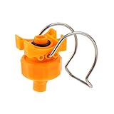 B Blesiya 全10サイズ　中空円錐形状　PPR材質　品質保証　クランプ　ノズル　耐圧7kg　処理洗浄　化学噴霧　金属洗浄 - 0.75インチファン6510