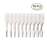 bestomz SフックS Shaped Hanging Hookssハンガープラスチックホワイト10個パック