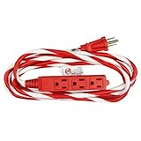 KAB ENTERPRISE TV175627 Master Electrician 10' Candy Cane Cord [並行輸入品]