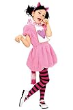 Party City コスプレ ワンダーチェシャガール キッズ 140cm ピンク