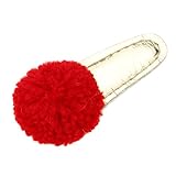 everbloom studio #35M Pompom clip red