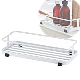 シャワーラック ディスペンサースタンド タワー TOWER 1段ホワイト 07040