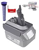 ダイソンV7バッテリーアダプター マキタ18Vリチウム電池用 ダイソン V7 バッテリー互換 SV11 21.6V Dyson V7 Fluffy,V7 Motorhead Pro,V7 Trigger,V7 Animal,V7 Abosolute,V7 Mattress,V7 Car Boat 対応（MT18V7アダプターのみ）