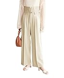 [ロペピクニック] パンツ リネン混シャンブレーパンツ/セットアップ対応・UVケア レディース GDS14190 ベージュ (27)