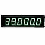 モジュール 周波数カウンタ 6LED 0.1～65MHz 周波数測定器 表示器 (緑)