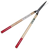 鋼典 調質草刈用刈込鋏165mm 尺7 樫柄 B-15