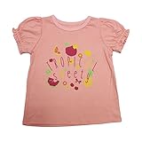 【SiShuNon/SKAPE】トロピカルフルーツTシャツ エスケープ 女の子 トロピカル フルーツ 半袖Tシャツ 90 5 ピンク