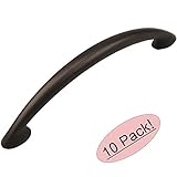 Cosmas 323 – 96orbオイルはブロンズモダンキャビネットハードウェアアーチハンドルプル – 3 – 3 / 4 "インチ( 96 mm )穴中心 – 10パック