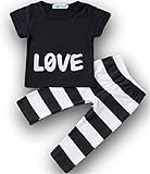 (プチプライム) Petit Prime キッズ シャツ ズボン セット パジャマ プリント 熊 キュート 北欧 クマ セットアップ 12色展開 (120cm, ラブ)