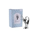 (シージービー・ギフトウェア) CGB Giftware シルバー 手 リングホルダー アクセサリー 収納 (ワンサイズ) (シルバー)
