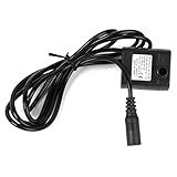 Perfk 水ポンプ　プラスチック製　水陸両用　実験 水耕栽培　ウォーターポンプ　小型水中ポンプ 12V 200L/H 1-3W 最大揚程1.5M