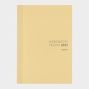 ほぼ日手帳 2021 手帳本体 カズン(1月はじまり)[月曜はじまり]