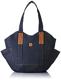 [チエミサックス] chiemisacs トートバッグ カラーデニム 1609-6260 コン (ネイビー)