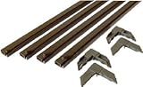 プライムライン製品PL 7809ブロンズmake-to-fit画面キットやキッチンに36-inch-square画面 7/16" X 3/4" PL-7809 1