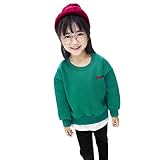 [ファイン・ショップ] ベビー服 子供服 セーター 女の子 丸首 100cm～150cm 厚手 おしゃれ 暖かい 冬物 防寒 軽量 可愛い 秋 冬 普段着 ルームウェア プルオーバー 秋冬トップス 通