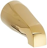 Jones Stephens D03020 Polished Brass Tub Spout 1/2-Inch Fip Nose Connection [並行輸入品]