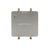 SUNHANS SH24Gi1000-D2 デュアルアンテナ WiFi 信号ブースター1000mW 2.4 GHz 2T2R / 300Mbps WiFi 信号増幅器