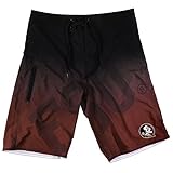 KLEW NCAA Florida State Seminolesグラデーションボードショーツ S レッド