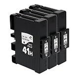 インクのチップス リコー用 GC41 互換インク GC41KH ブラック 3本 Lサイズ SGカートリッジ 顔料 SG7100 SG7200 対応