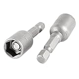 uxcell スクリュードライバー　六角ビット　レンチソケット 2個入