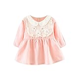 (プタス)Putars ベビー服 子供服 女の子 ワンピース ドレス 長袖 秋 花柄 可愛い オシャレ 通園 発表会 旅行 記念日 プレゼント 6-24ヶ月