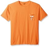 NCAA Cal State Fullerton Titans野球フレーム半袖ポケットTシャツ、ミディアム、Burntオレンジ
