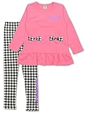 (アナップキッズ) ANAP KIDS フリルチュニック×ギンガムチェックレギンスSET UP 90cm ピンク