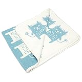 クリッパン シュニール ブランケット リトルミー 90×70cm インテリア ターコイズ 2538.04 KLIPPAN [並行輸入品]