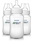 Philips AVENT Classic Plus BPA Free Polypropylene Bottles, 11 Ounce by Philips AVENT
