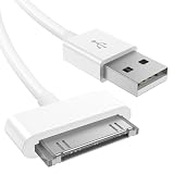 オーディオファン ケーブル データ転送対応 lPhone4/4S/3GS/3G/lPod/lPad 充電・データ転送対応 1m ホワイト 1本