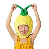 吉祥寺良品 GoToParty-かぶりもの 帽子シリーズおもしろ事物食物系 ハロウィン 学園祭 コスプレ イベント 行事 一発芸 動画配信 写真撮影 おもしろい 盛り上がる うける 可愛い バラエティー パーティグッズ フリーサイズ (パイナップル)
