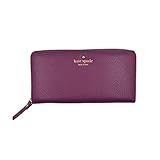 (ケイトスペード)Kate Spade ラウンドファスナー長財布(長札)/レザー/レディース[アウトレット][並行輸入品] (パープル)