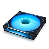 Lian Li ケースファン UNI FAN SL INFINITY 140 ブラック Single Pack デイジーチェーン接続 リバーシブルケーブルモジュール インフィニティーミラー搭載 日本正規代理店品