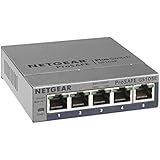 NETGEAR アンマネージプラススイッチ ギガ5ポート 管理機能付 無償永久保証 GS105E-200JPS
