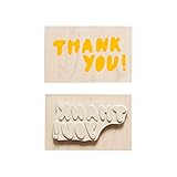 Yellow Owl Workshop アメリカ発キュートなスタンプ <MAKE-IT-MINE  Rubber Stamp THANK YOU サンキュー> YO-LS112