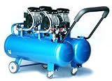 【NEW静音コンプレッサー】　８０Ｌタンク　１００Ｖ　大容量エアーコンプレッサー