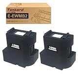 【Amazon.co.jp限定】エプソン用 EWMB2 【2パック 】 互換メンテナンスボックス 対応機種：EW-M530F/M674FT/M670FT/M670FTW/M634T/M630TB/M630TW/M5610FT/M571T/M571TW PX-S270T/M270T/M270TR1/M270FR1/M270FR2/S270TR1/M270TR2/S270TR2【Tankard】