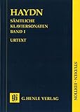 ハイドン: ピアノ・ソナタ全集 第1巻/原典版/ヘンレ社/中型スタディ・スコア