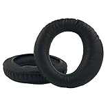 Chic Tuant イヤーパッド for SONY (ソーニ) MDR-DS6000 MDR-DS6500 MDR-DS7000 MDR-DS7100 MDR DS6000 DS6500 DS7000 DS7100 ヘッドセット に対応 交換用 ヘッドホンパッド イヤークッション メモリーフォーム (ブラック) (Protein PU)