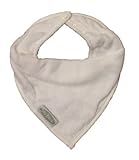 Silly Billyz Towel Bandana Bib, White 0 - 2 yrs by Silly Billyz