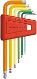 PB SWISS TOOLS(PBスイスツールズ):ボール付レインボーレンチセット(パックナシ) 212H-5RB
