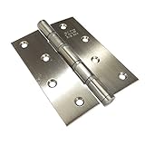 クマモト ステンレス義星丁番リング入 2.0×102×76 2枚セット アンバー STR-11